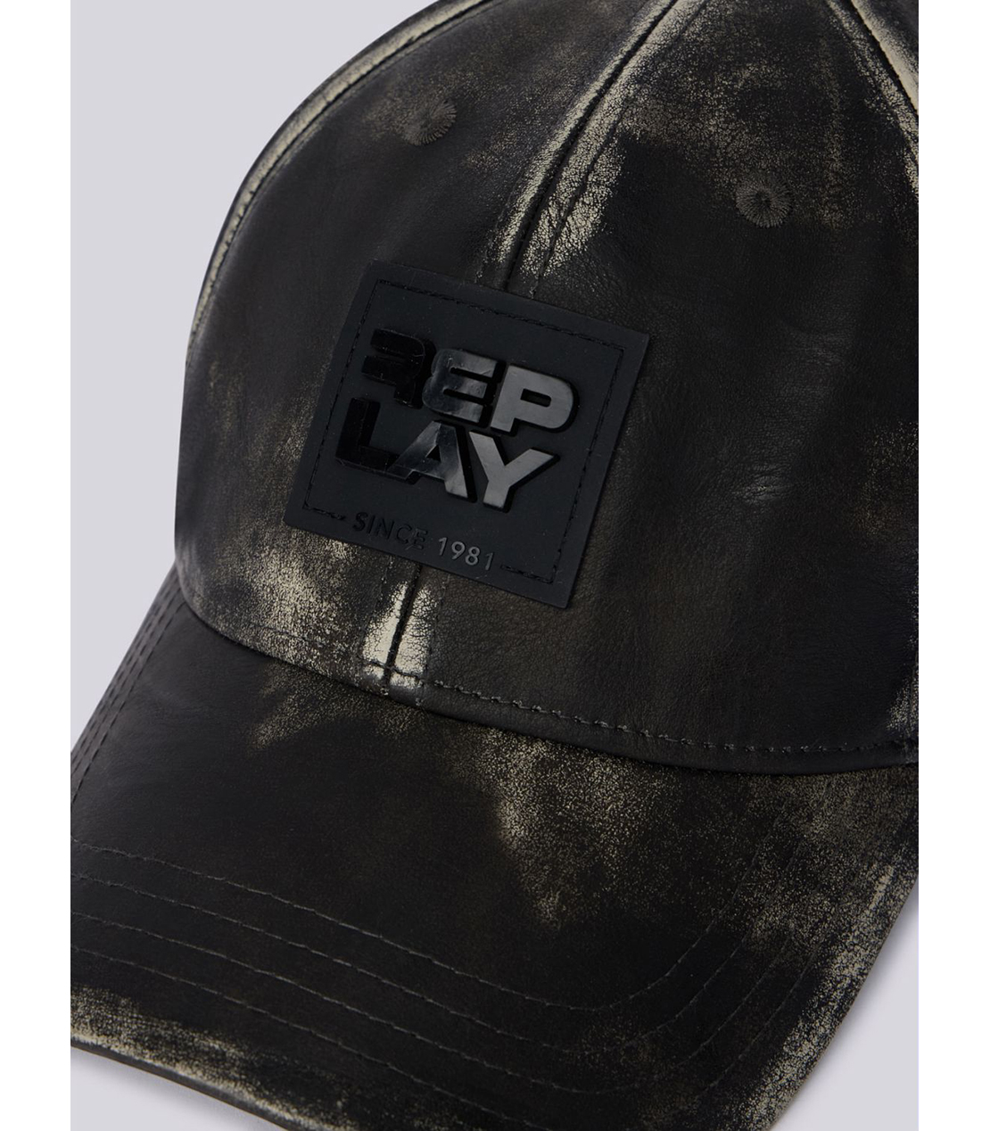 マーブルエフェクトCAP 詳細画像 ウォッシュブラック 3